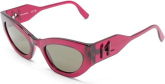 Karl Lagerfeld Kl 6122S 540 Zonnebril - Dames - Zonnebrillen - Roze - 52 MM - Accessoires