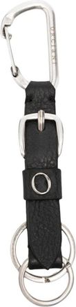 Orciani Sleutelhanger - Heren - Sleutelhangers & Tashangers - Zwart - ONE Size - Leer - Accessoires