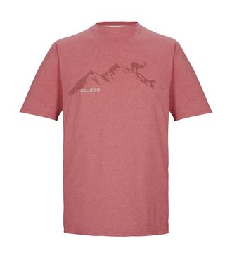 Killtec T-Shirt KILLTEC KOS 365 MN TSHRT, Herren, Gr. XXL, rot, Obermaterial: 65% Polyester, 30% Baumwolle, 5% Elasthan, Rundhals, Shirts T-Shirt, Herren T-Sh