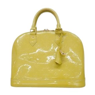 Louis Vuitton Pre-owned Handbags, female, Yellow, Size: ONE SIZE Pre-owned Vintage Handbag