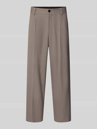 HUGO BOSS Regular Fit Anzughose mit Viskose-Anteil Modell FLIPS251X in Hellbraun, Gr&ouml;&szlig;e 102