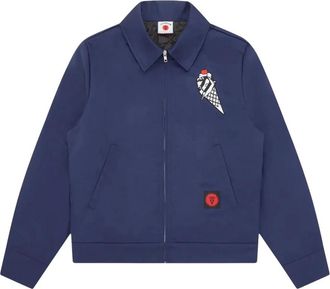 Icecream Giacca da lavoro decorata Cone Man - - Jackets - Uomo - Blu - M