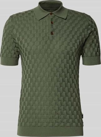 Matinique Slim Fit Poloshirt aus reiner Baumwolle Modell Heritage in Oliv, Gr&ouml;&szlig;e XL