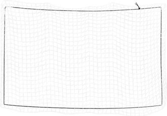 vidaXL Vidaxl - Red De Remolque Con Cuerda El&aacute;stica Pp Blanco 6x3,5 M