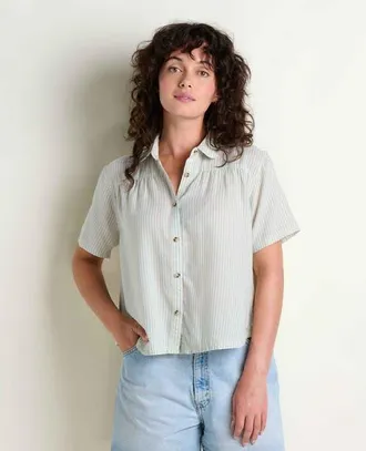 Toad & Co Holly Shirt in Dusk Blue Pattern at Nordstrom, Size X-Large