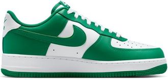 Nike Mens Air Force 1 Low 07 - Shoes White/Malachite/White Size 10.0