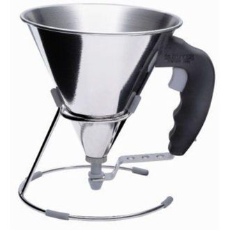 De Buyer 3353 - Embudo Para Cocina, Color Negro