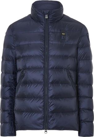 Blauer Stijlvolle Jassen voor Mannen - Heren - Winterjassen - Blauw - S - Jassen