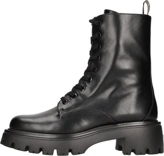 Stuart Weitzman Schoenen, Dames, Zwart, 37 1/2 EU, Leer, Emerson Lace-Up