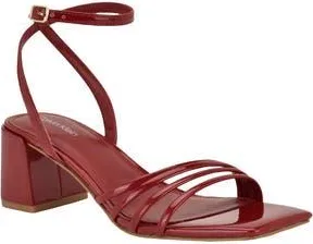 Calvin Klein Pazey 2 Ankle Strap Sandal in Dark Red at Nordstrom Rack, Size 5.5