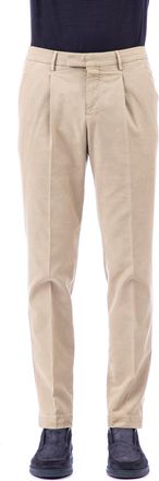 Pantaloni Torino Micro-Structure Cotton-Lyocell Master Fit 1 Pence Trousers