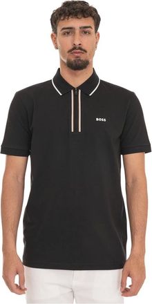 HUGO BOSS Hombre, Camisetas, Negro, Talla: 2XL