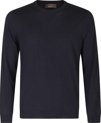 Zanone Virgin Wool Slim Fit Crew-Neck Sweater