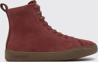 Camper Peu Touring Outdoor Ankle Boots in Nubuck Leather with Side Zip