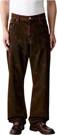 Martine Rose Relaxed Fit Jean - Heren - Regular Fit Jeans - Veelkleurig - L - Katoen - Jeans