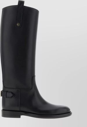 Burberry leather knee-high boots