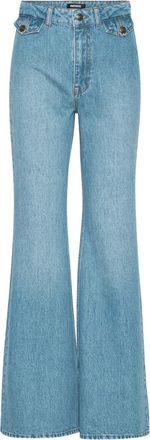 Rotate Jeans con passanti per cintura - Blu