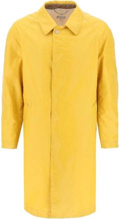 Maison Margiela Hombre, Abrigos, Amarillo, Talla: S