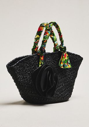 Farm Rio Raffia Tote