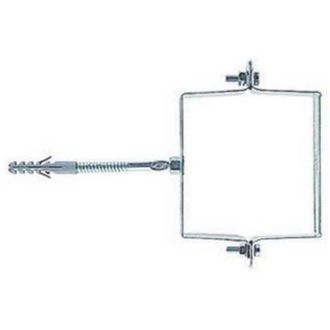Fischer 50 X Collare Fischer In Acciaio Pre-verniciato Quadri Scp-v Q Misura: 100 X 100
