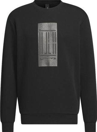 adidas Wuji Logo Crew Sweatshirt Black IP4946