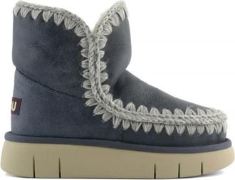 Mou Eskimo 18 Bounce - Dames - Winterlaarzen - Blauw - 40 EU - Leer - Schoenen