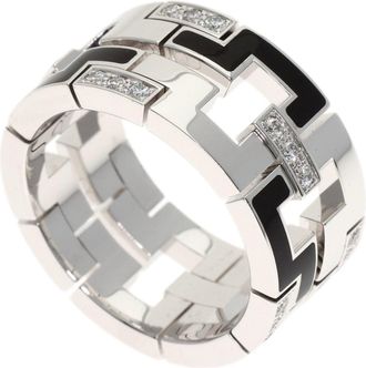 Cartier White Gold White Gold (18K) Band Ring (Pre-Owned)