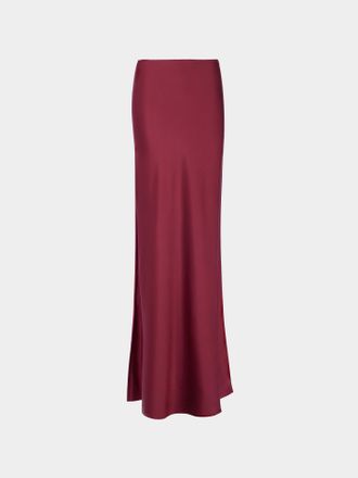 Ryan Roche Silk Bias Long Skirt Size: L
