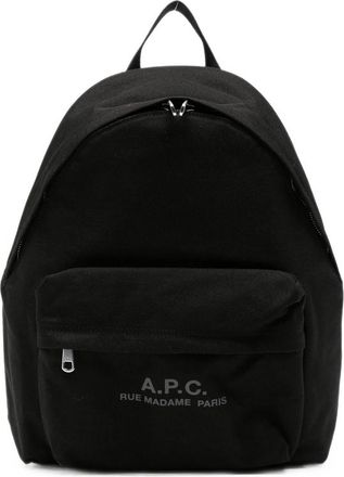 A.P.C. A. p.c. Logo-print Backpack
