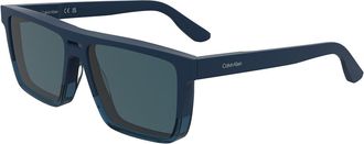 Calvin Klein CK25501S 400 Mens Sunglasses Blue Size 57