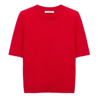 Dorothee Schumacher Truien & Vesten, Dames, Rood, XL, Wol, Fluffy Statements Pullover