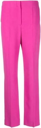 Emporio Armani Dames, Broeken, Roze, Maat: 2XL Viscose