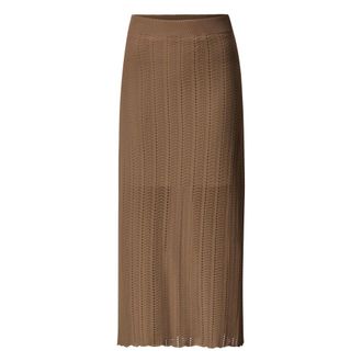 Rich & Royal Rich & Royal, Rokken, Dames, Bruin, L, Midi Rok