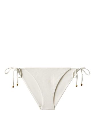 Jimmy Choo London Bikinislip met logoprint - Wit