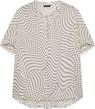 Fiorella Rubino Blouses - Dames - Blouses - Bruin - 7XL - Overhemden