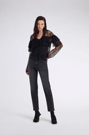 Gas Slim fit damesjeans met sigarettenbodem BETH 65BD