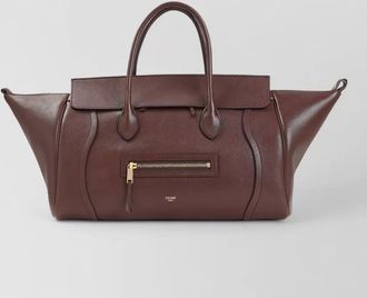 Celine leather medium luggage bag