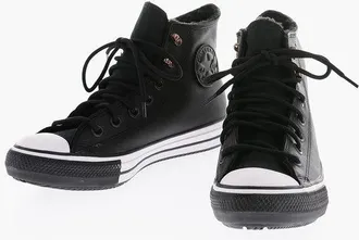 Converse CHUCK TAYLOR ALL STAR Faux Fur Intter High-Top Sneakers with size 40