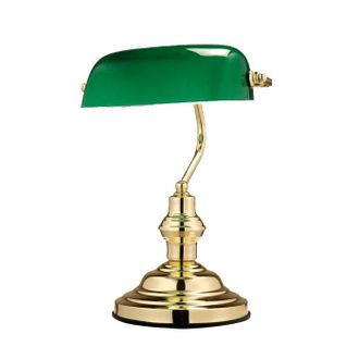 Globo Lighting L&aacute;mpara De Mesa - Antique - Lat&oacute;n - Metal - L&aacute;mpara De - Globo