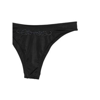 Frankies Bikinis Minimalist Design Bikini - Black