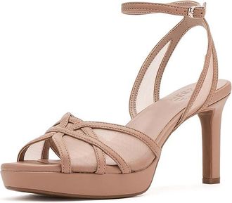Naturalizer Adara Womens Dress Sandals Taupe : 9.5 M (B), Mesh/Synthetic