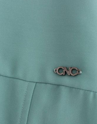 Costume National Womens Green 3-4 Sleeved Sheath Dress Polyester