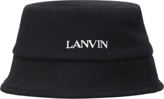Lanvin Hoeden Zwart - Dames - Hoeden - Zwart - ONE Size - Wol - Accessoires
