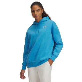 Under Armour Dames/Dames Icon Fleece Oversized Hoodie (Blauw)