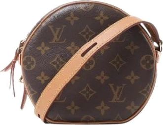 Louis Vuitton Pre-owned Boite Chapeau Souple PM - Dames - Vintage Schoudertas - Bruin - ONE Size - Leer - Vintage