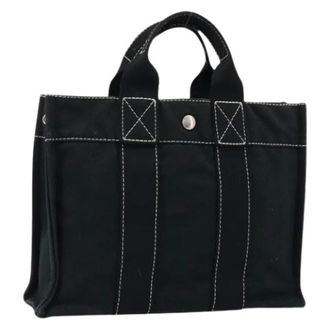 Herm&egrave;s Pre-owned Tote Bags, female, Black, Size: ONE SIZE Pre-owned Vintage Tote Bag