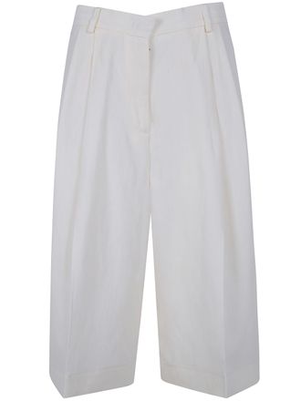 Fabiana Filippi Cropped Wide Leg Trousers