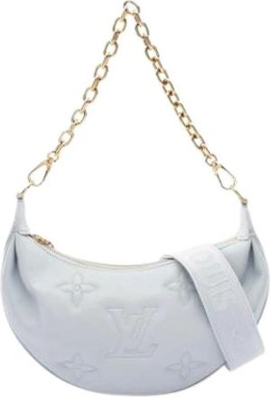Louis Vuitton Pre-owned Over The Moon Shoulder Bag - Dames - Vintage Schoudertas - Blauw - ONE Size - Leer - Vintage