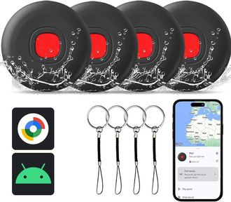 No Brand Etiquetas De Rastreo Para Android, Etiquetas Inteligentes Para Android, Con Certificaci&oacute;n De Google/compatibles Con La Funci&oacute;n Buscar Mi Iphone/rastre