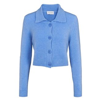 Americandreams Americandreams, Truien & Vesten, Dames, Blauw, ONE Size, Wol, Ronnie Cardigan